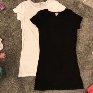 2 - Long Buckle tees